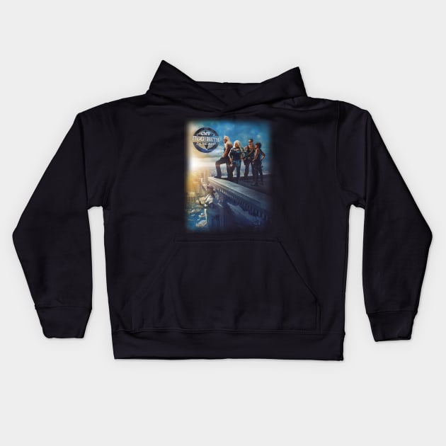 Dog And Beth On The Hunt Kids Hoodie by diiiana